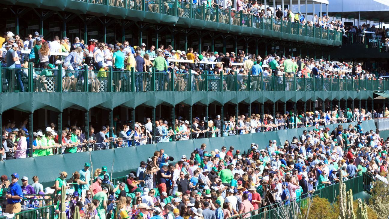 Lady injured after tumbling from TPC Scottsdale’s Sixteenth-hole stadium