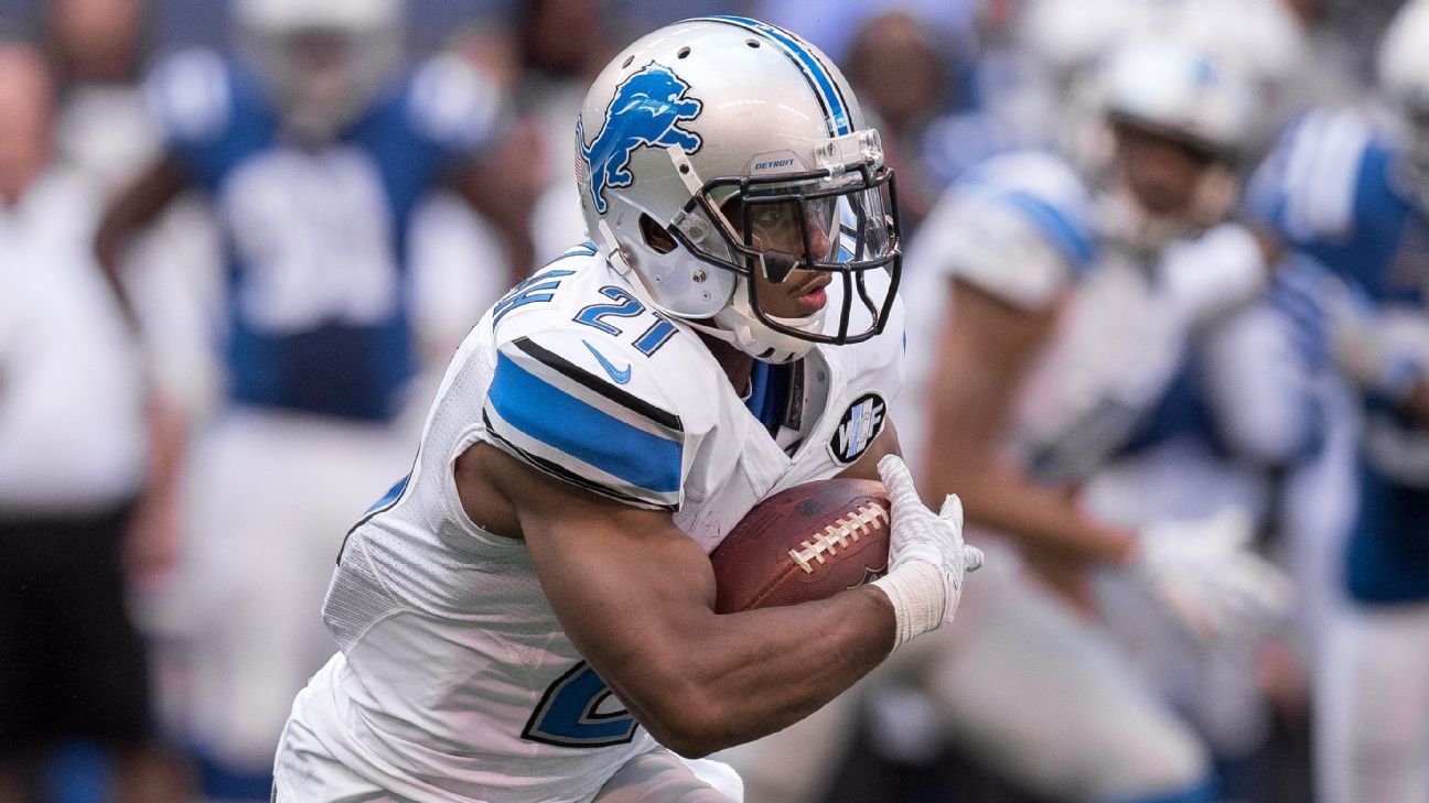 Lions place RB Ameer Abdullah on injured reserve with foot injury