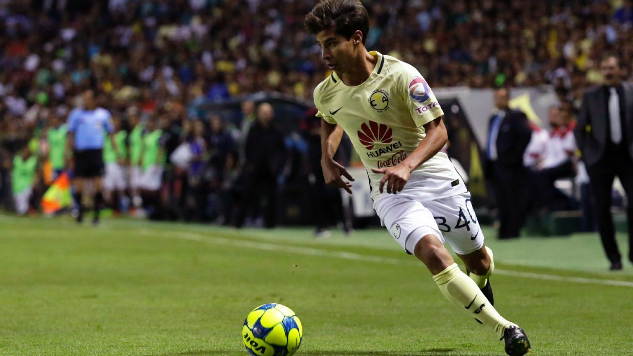 Club America is developing Mexico's own Christian Pulisic in Diego Lainez