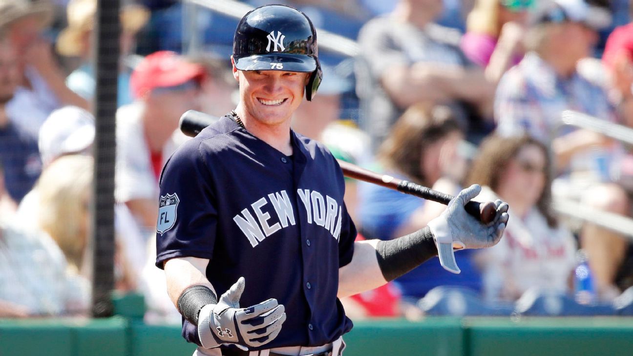 Yankees promote outfielder Clint Frazier, cut righty David Hale