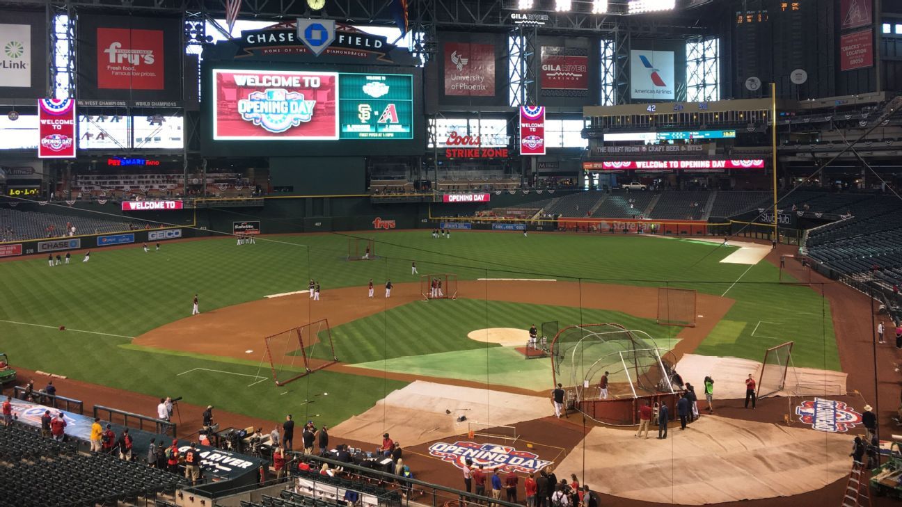 Arizona Diamondbacks installing humidor to store baseballs ESPN