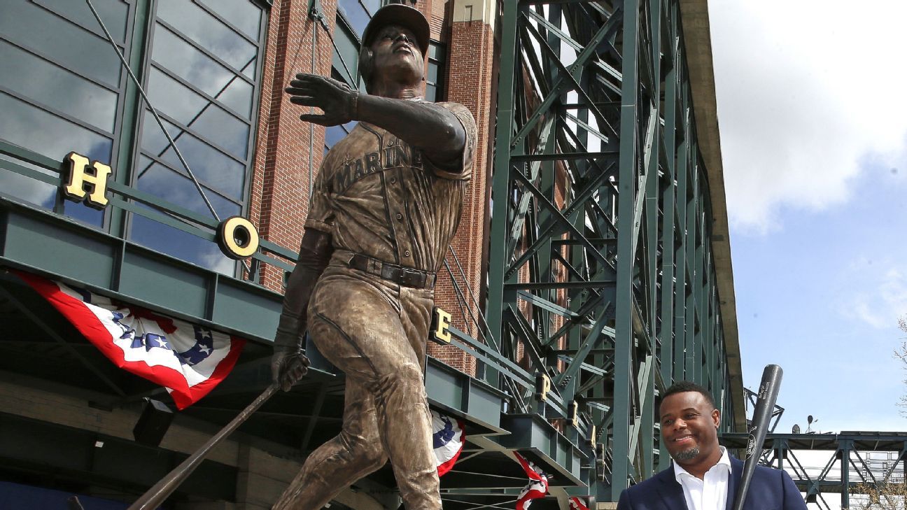 Mariners retire Junior's number, and a statue for Griffey is also on the  way 