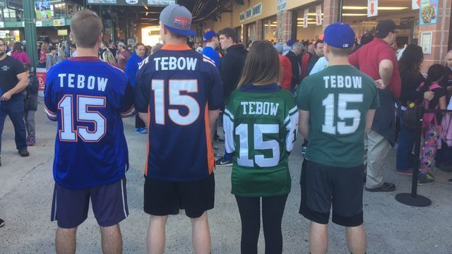 Tim Tebow Jacksonville Jaguars jersey now on sale