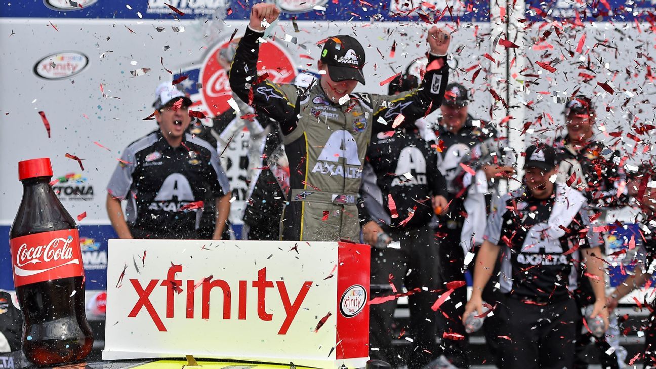 William Byron Wins Long Action Packed Nascar Xfinity Race At Daytona