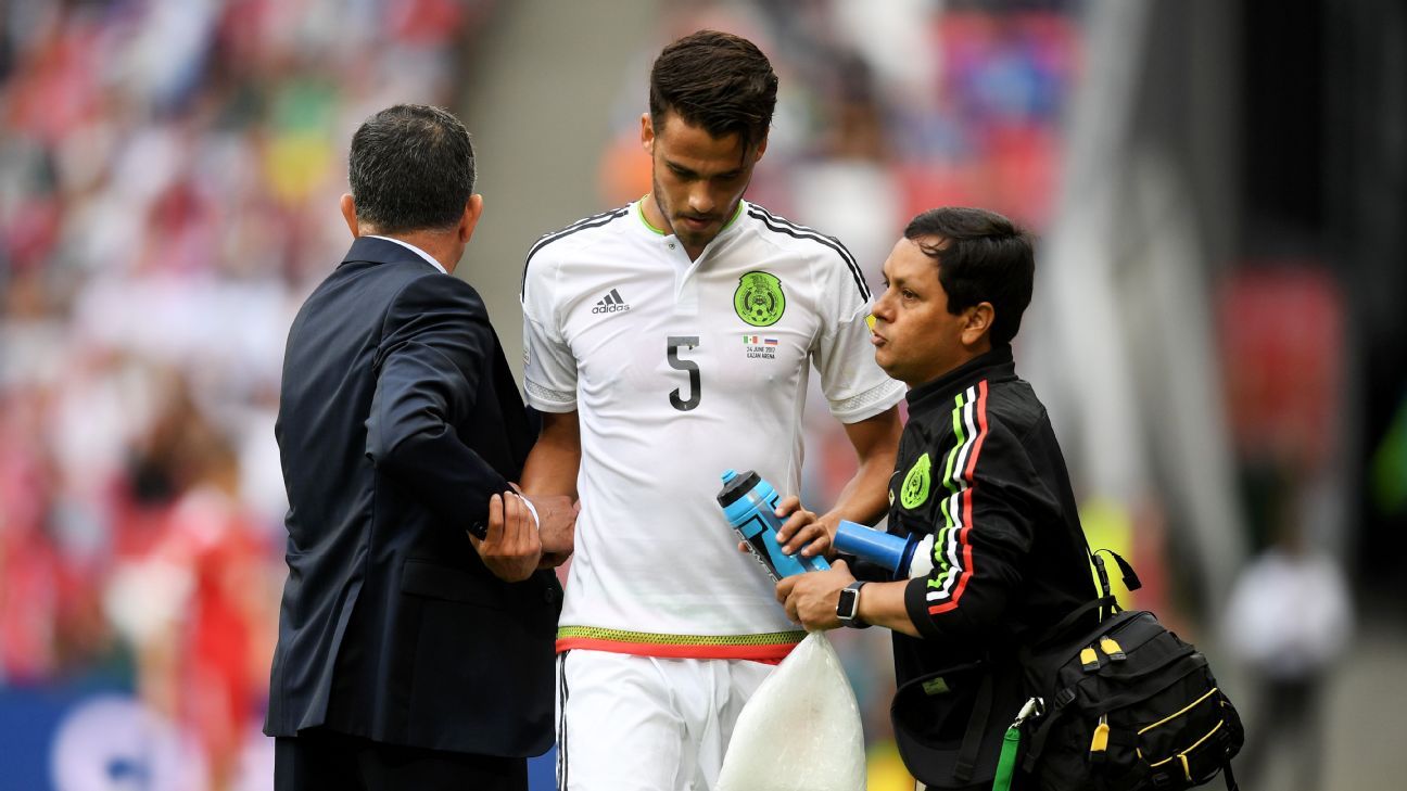 ADIDAS CHICHARITO MEXICO HOME JERSEY FIFA WORLD CUP 2018 MATCH DETAIL –