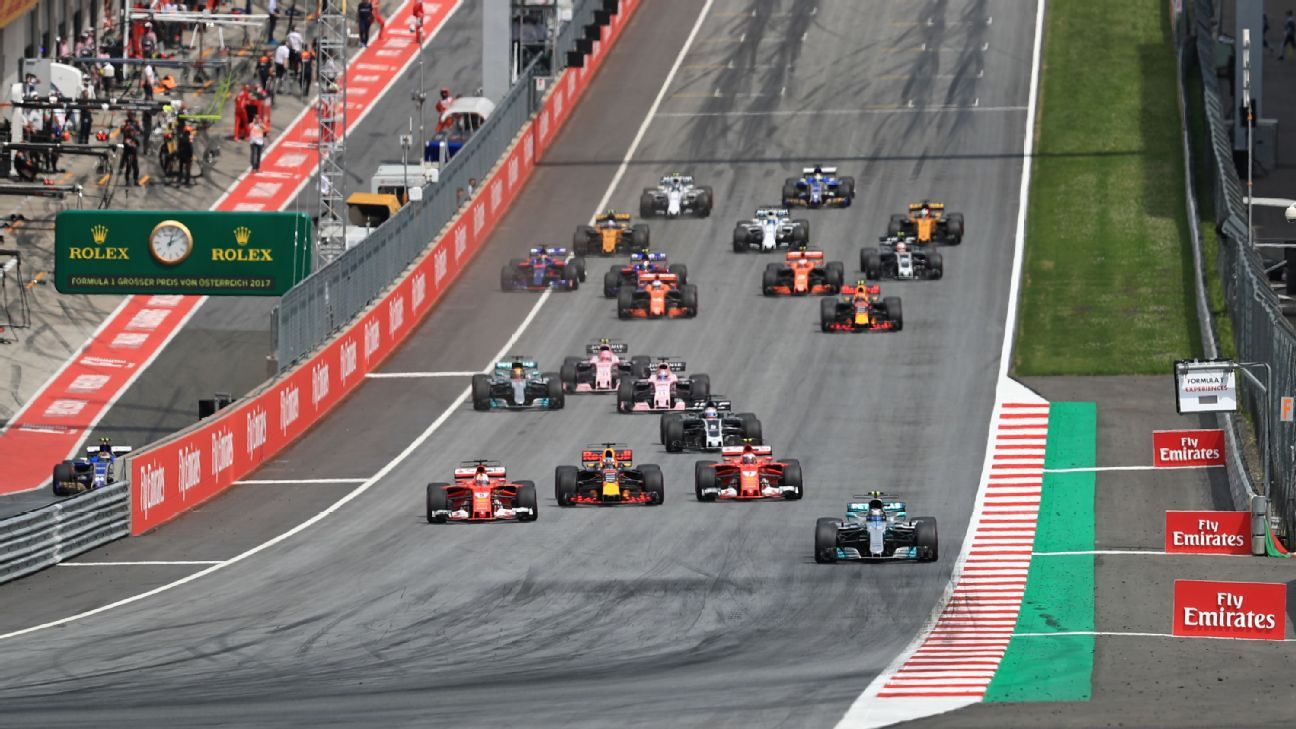 ESPN reveals F1 TV broadcast schedule for 2018