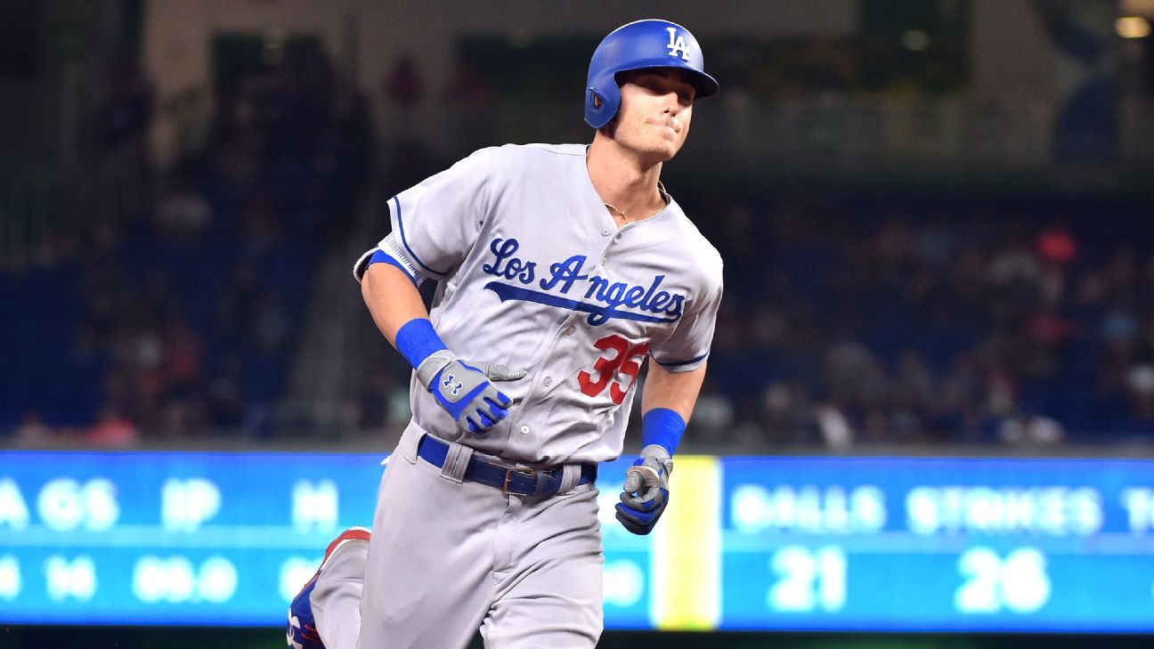 Bellinger becomes first Dodgers rookie to hit for cycle