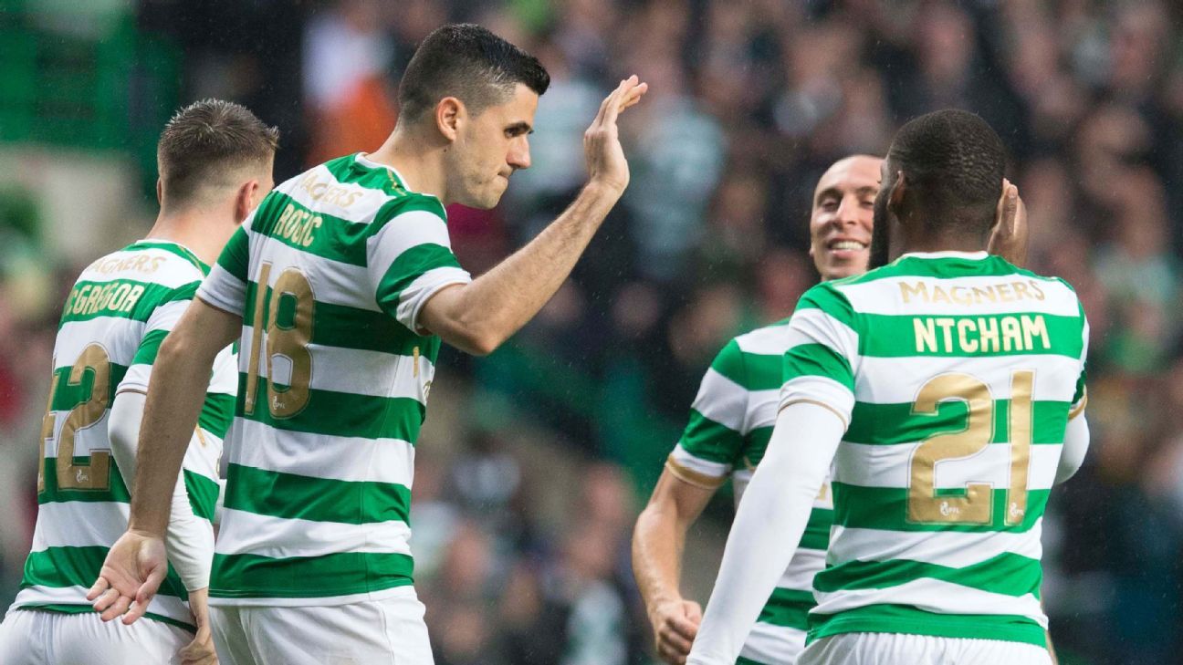 UCL: Sinclair brace lifts Celtic into next round