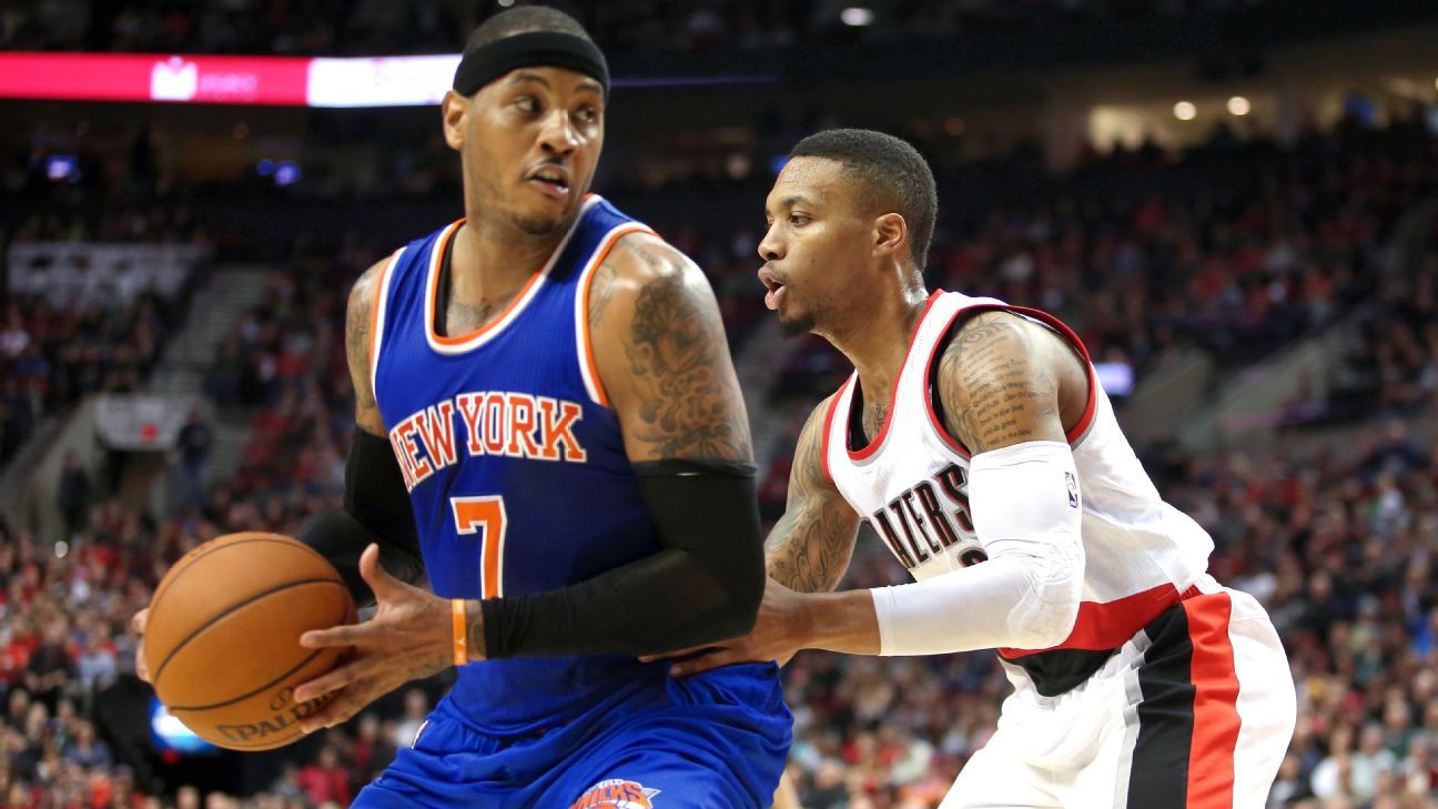 Portland Trail Blazers trying to sell Carmelo Anthony on team - ESPN