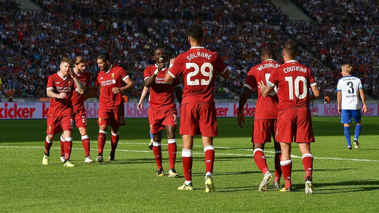 Hertha Berlin Vs Liverpool Football Match Summary July 29 2017 Espn