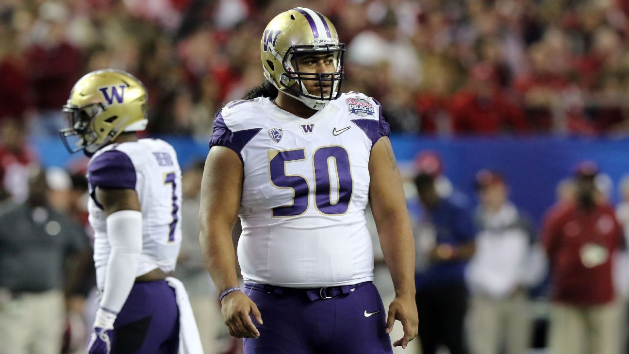 Dallas Cowboys 2018 NFL Draft target: Washington's Vita Vea