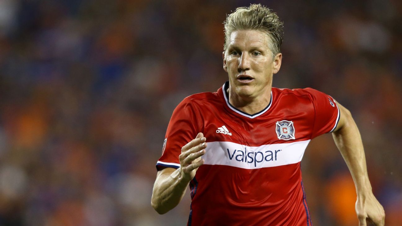 Chicago Fire's Bastian Schweinsteiger 'not 100 percent' ahead of ...