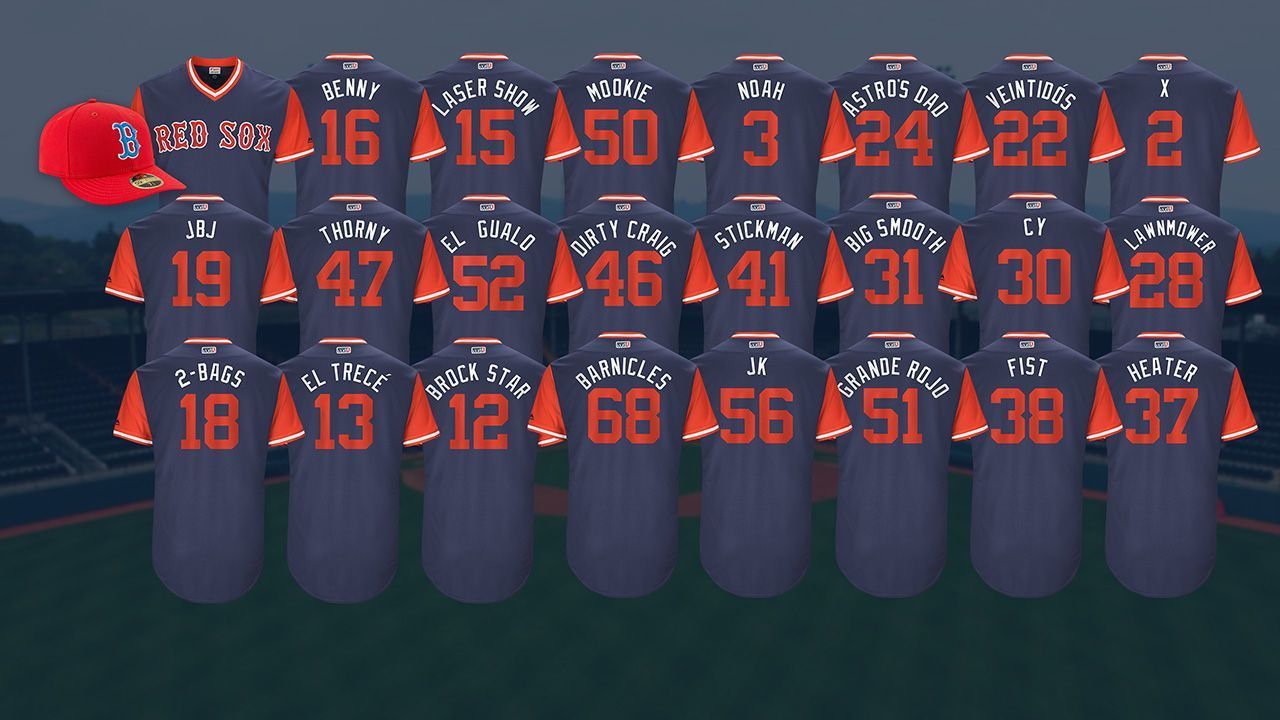 SportsNation -- Which is your favorite Boston Red Sox MLB Players Weekend  nickname? - ESPN