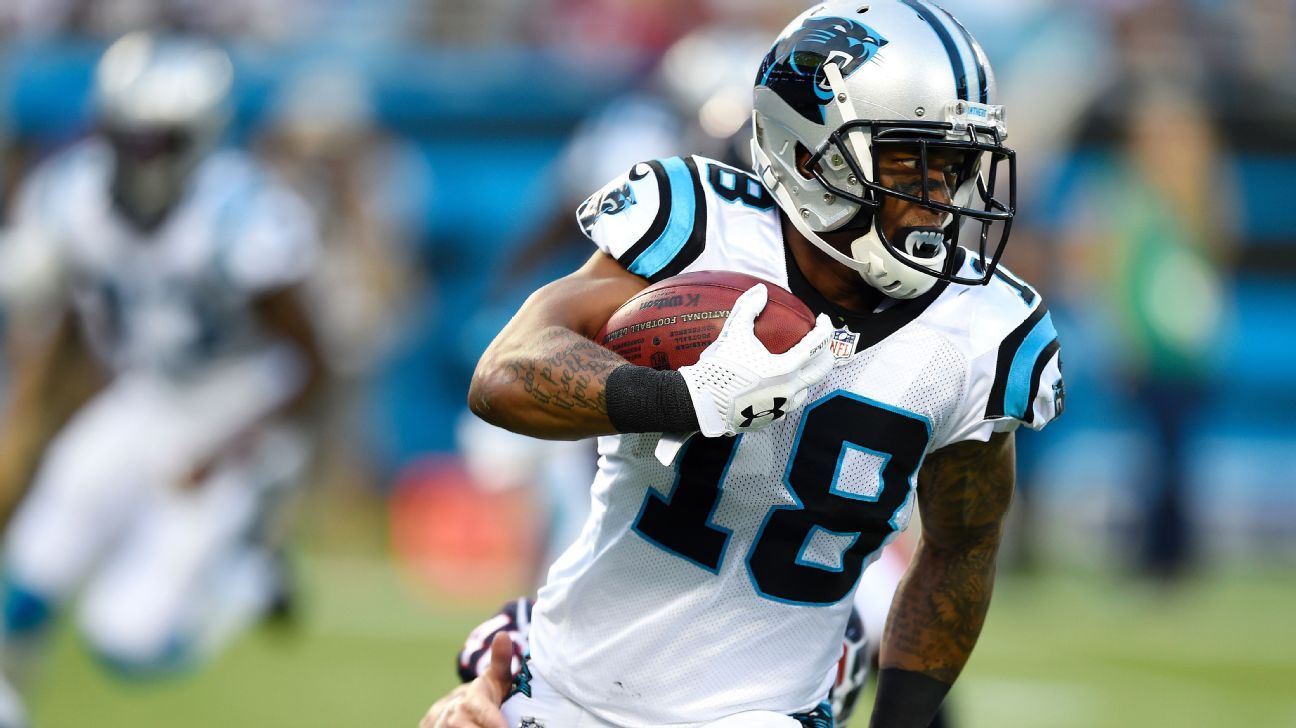 Carolina Panthers wide receiver Damiere Byrd placed on IR - Cat Scratch  Reader