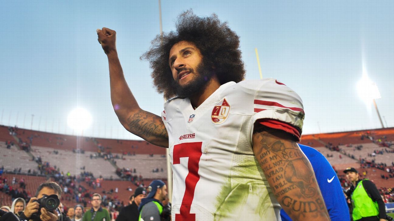 Colin Kaepernick  Biography, Taking the Knee, Activism, Stats