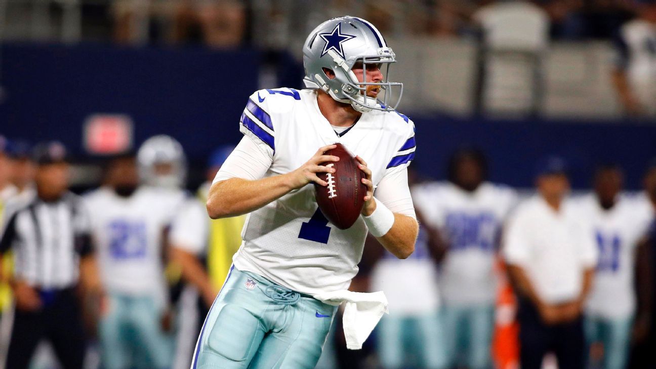 Giants claim former Cowboys QB Cooper Rush off waivers; WR Reggie White  waived