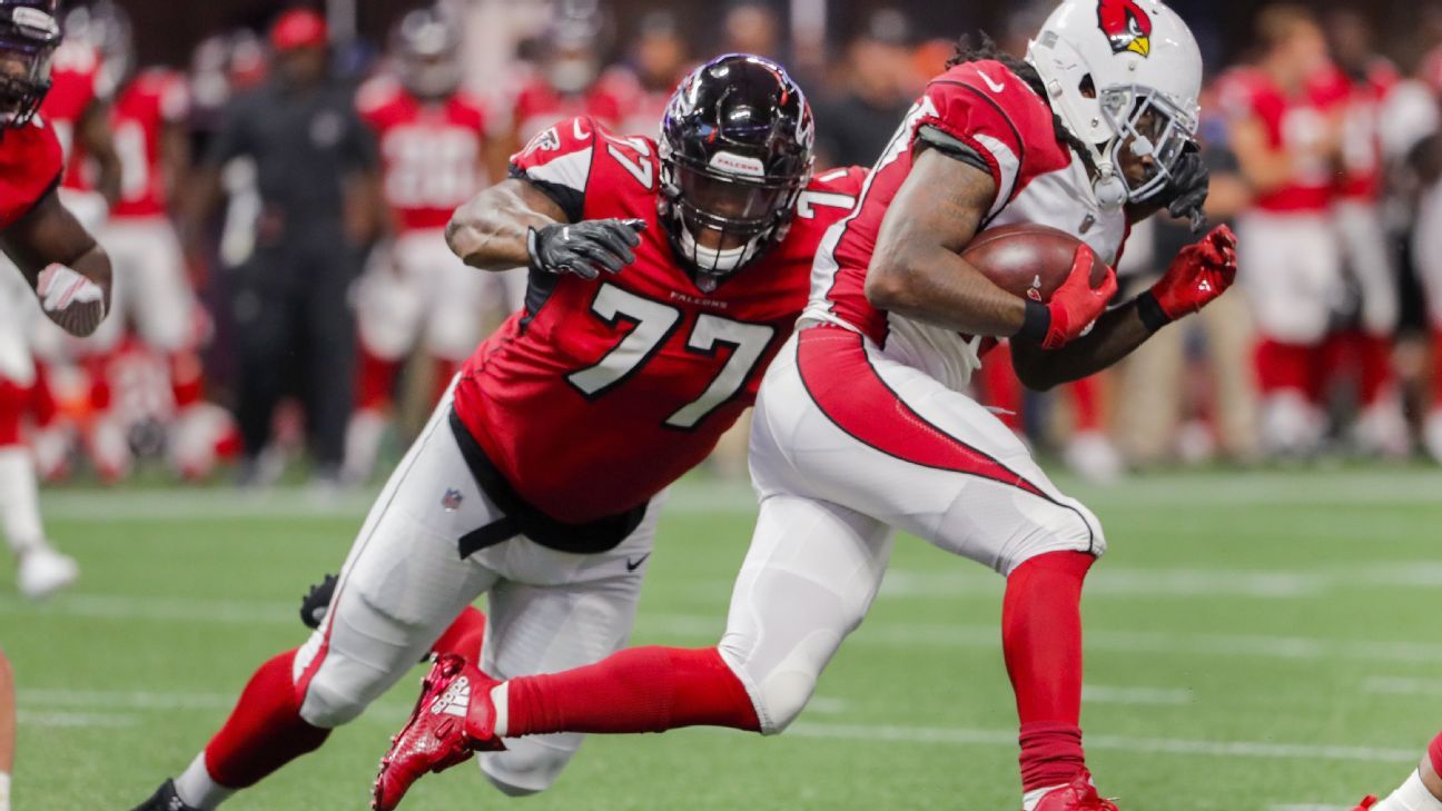 Falcons waive Ra'Shede Hageman, Alex Gray