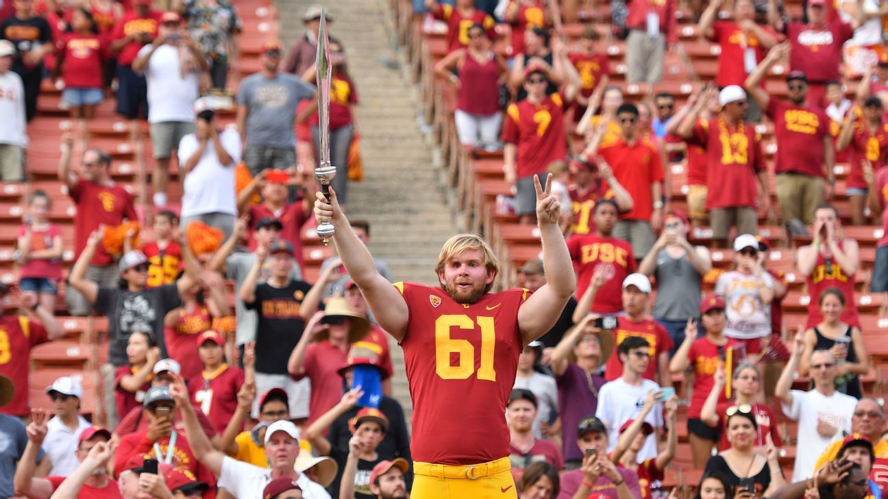 Usc Trojans Jake Olson The Journey To My First Snap