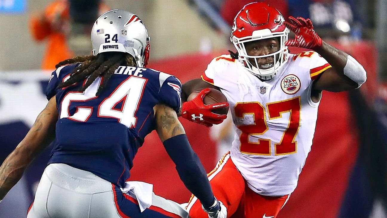 Kansas City Chiefs' Kareem Hunt announces himself with big NFL debut