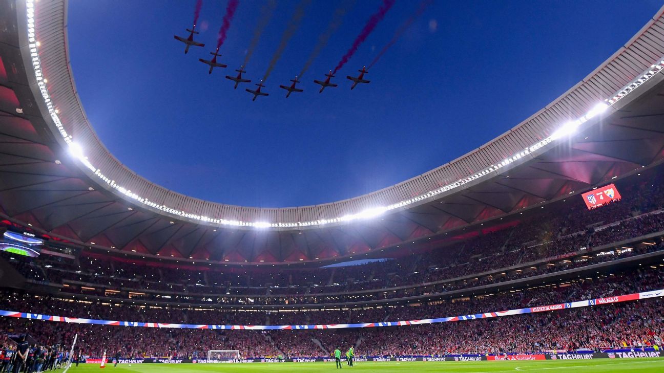 Atletico Madrid's Wanda Metropolitano to Champions 2019