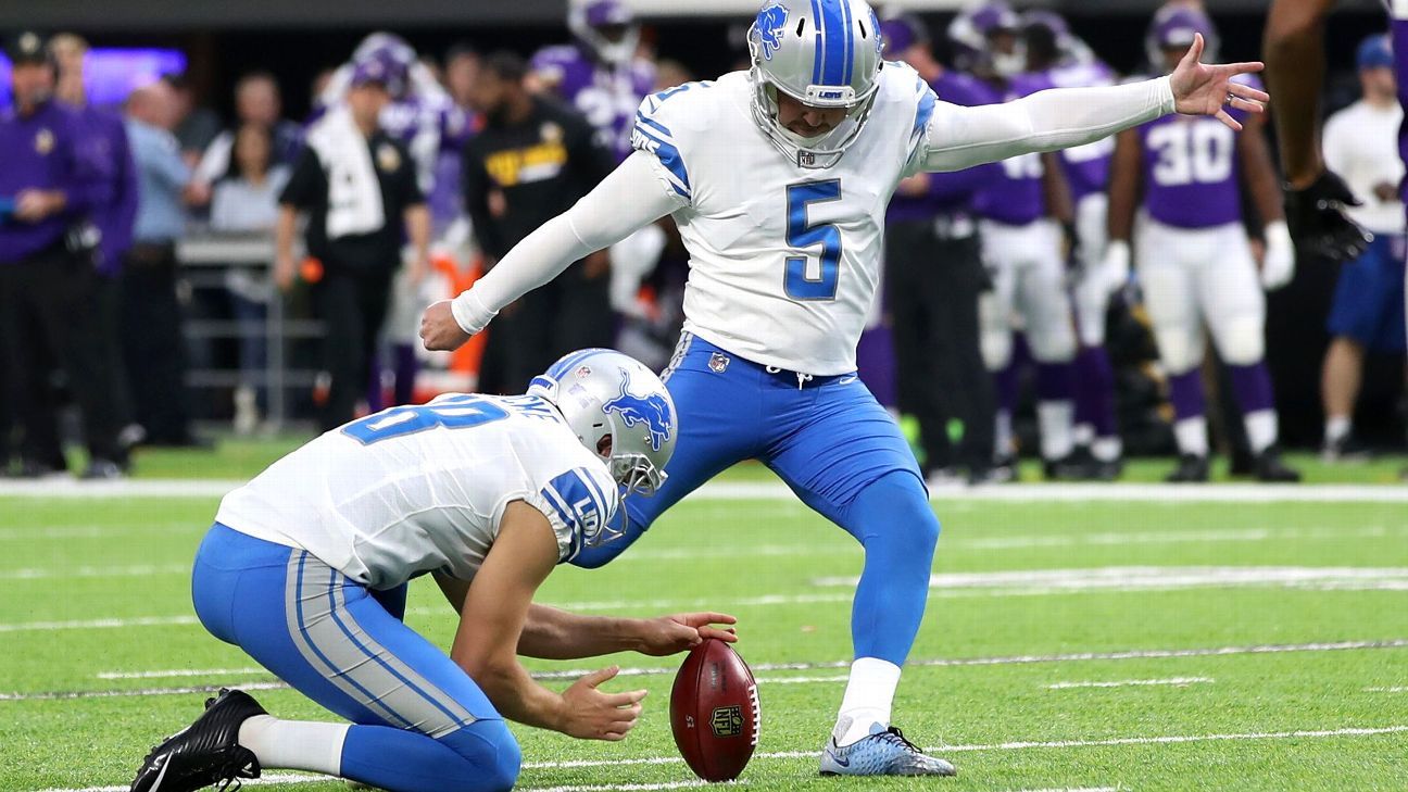 Lions kicker Matt Prater signs three-year extension