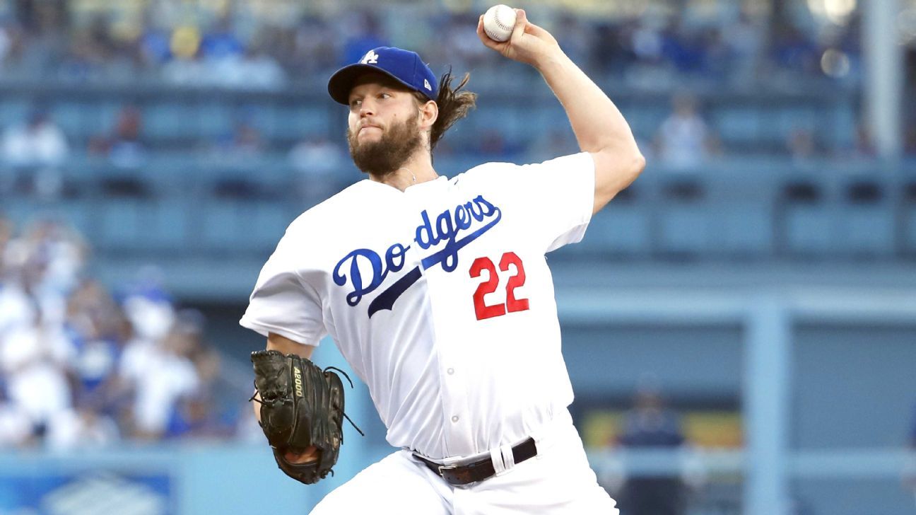 Clayton Kershaw to start Los Angeles Dodgers' opener ESPN