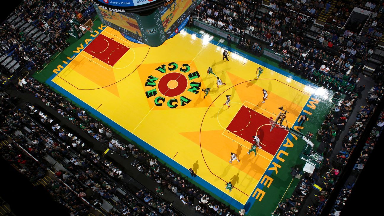 Kyrie Irving concerned about Bucks' throwback MECCA COURT - Sports  Illustrated