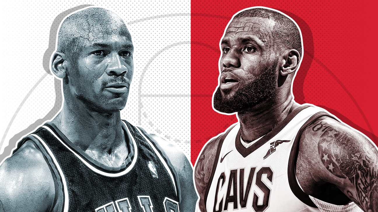 Michael Jordan vs. LeBron James: The key stats you need to know in