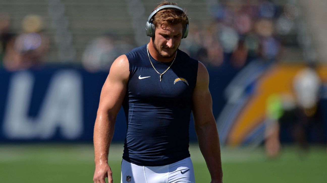 Chargers' Joey Bosa adds weight, loses hair, gains strength - Los Angeles  Times