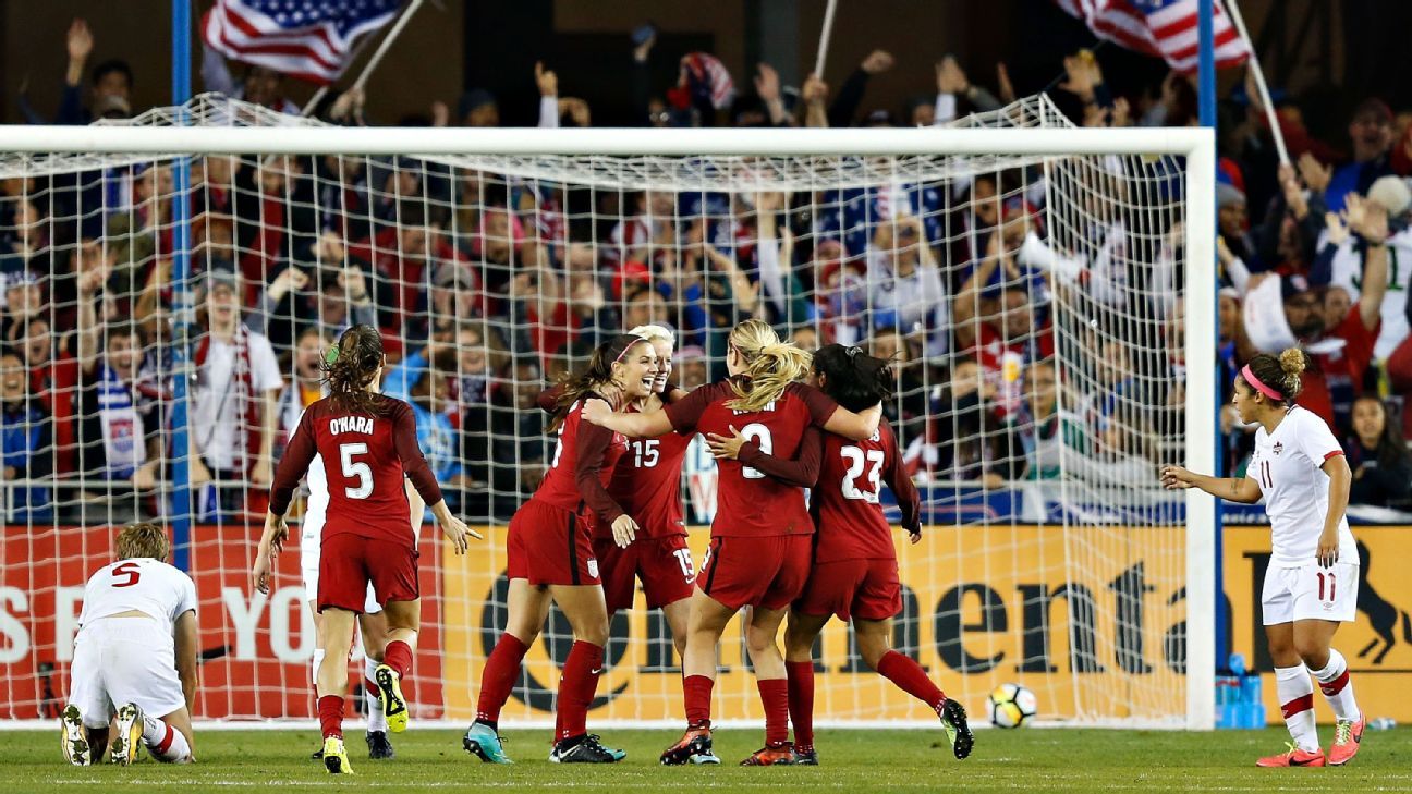 U.S. Women's National Soccer Team on X: Relax and rewind 🎬🍿 Join us  Wednesday at 8pm ET for a re-air of our 2018 Tournament of Nations thriller  against Brazil! Tune in for #