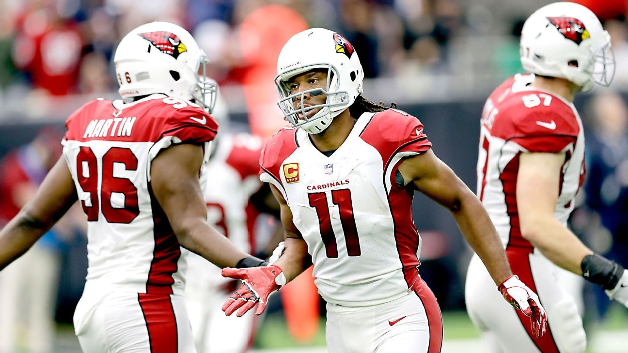 Arizona Cardinals WR Larry Fitzgerald moves to fourth place on NFL's