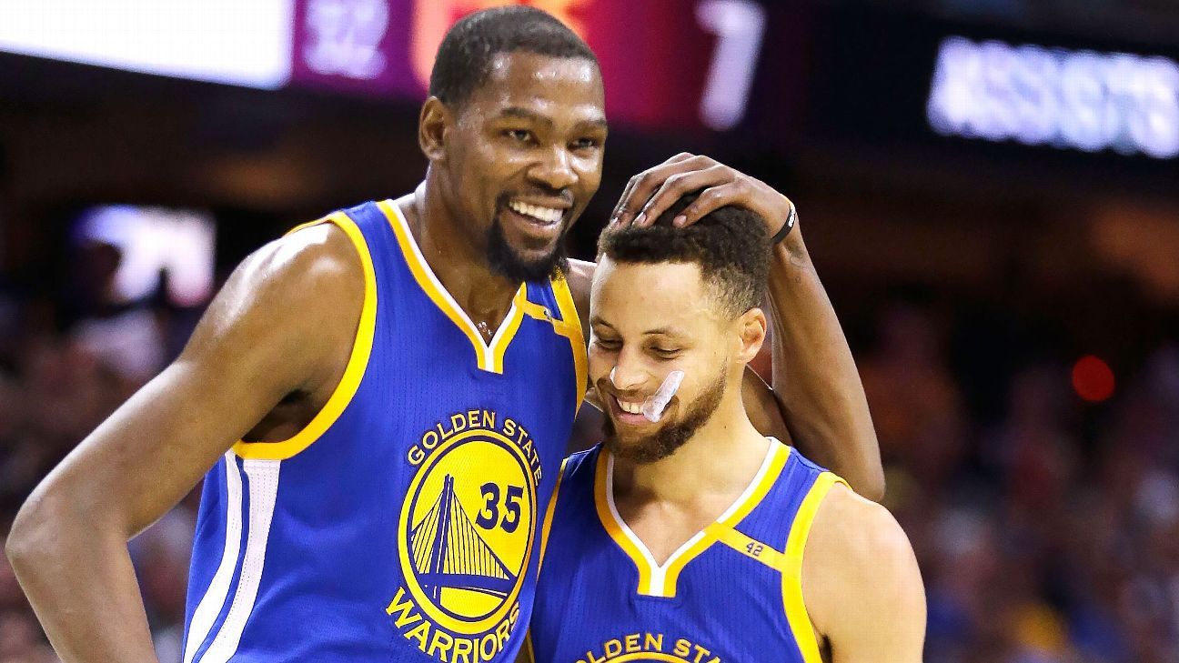 Stephen Curry says Golden State Warriors internally discussed trade for Kevin Du..