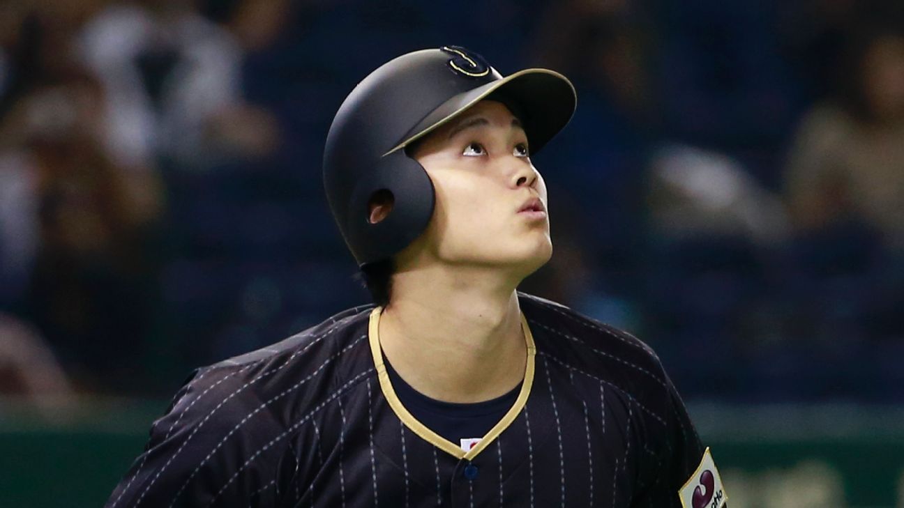 Shohei Ohtani bids farewell to fans in Japan ahead of Angels