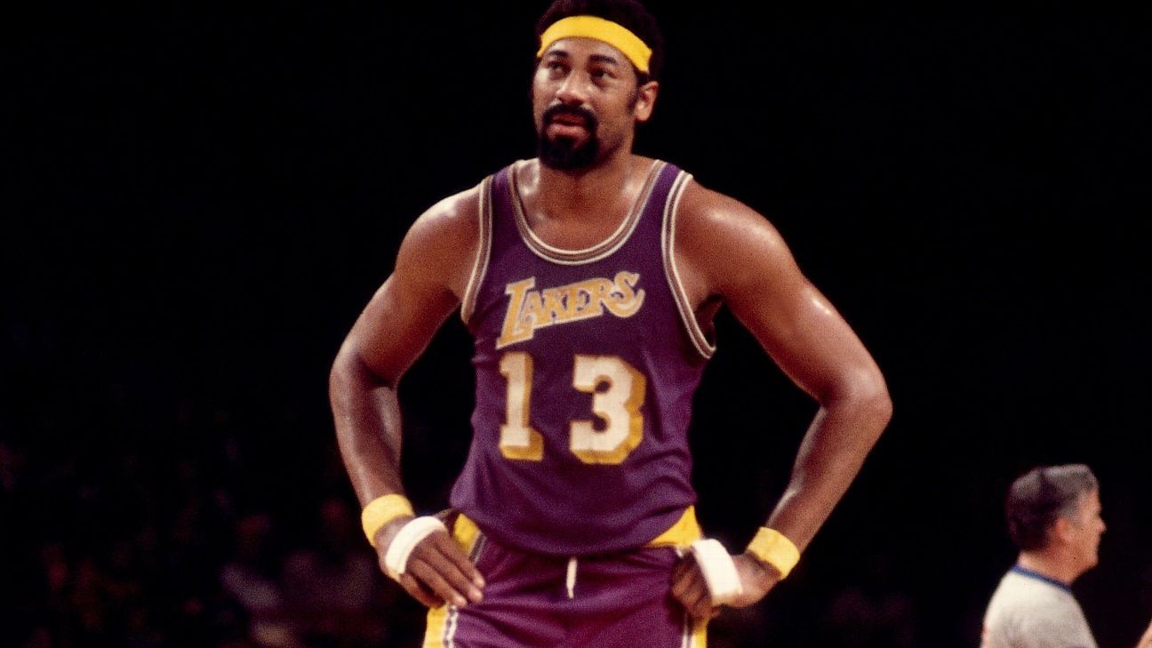 Wilt Chamberlain's 1972 Lakers Championship Jersey Heads to