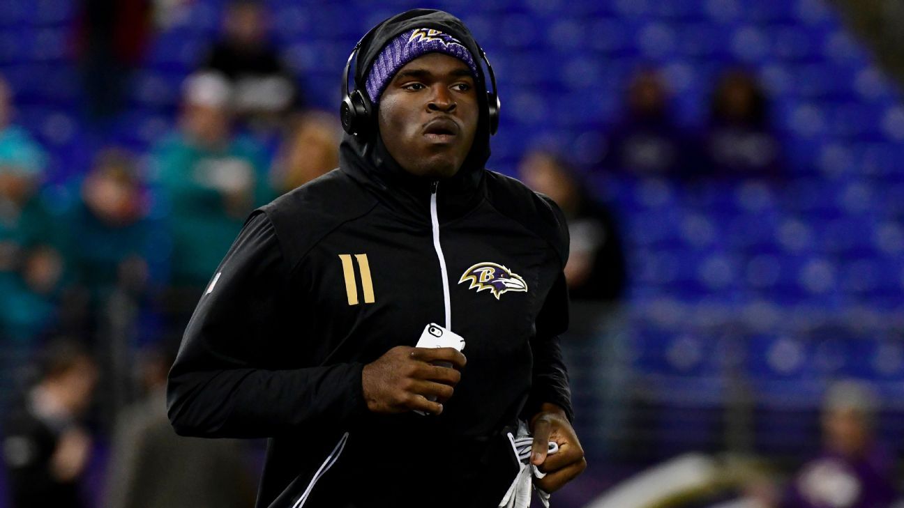 Baltimore Ravens pick up wide receiver Breshad Perriman's 649K roster