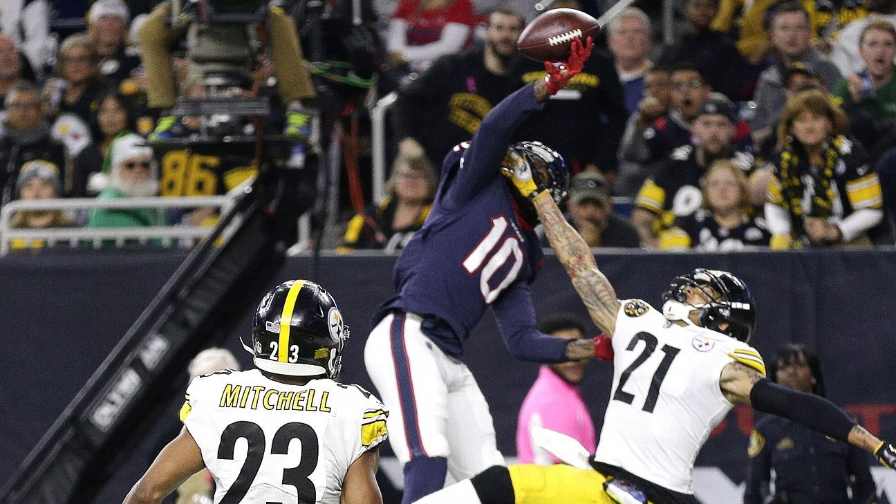 DeAndre Hopkins' one-handed score for Houston Texans an 