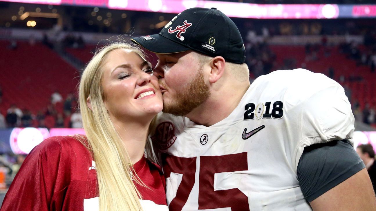 Alabama Crimson Tide Center Bradley Bozeman Proposes To