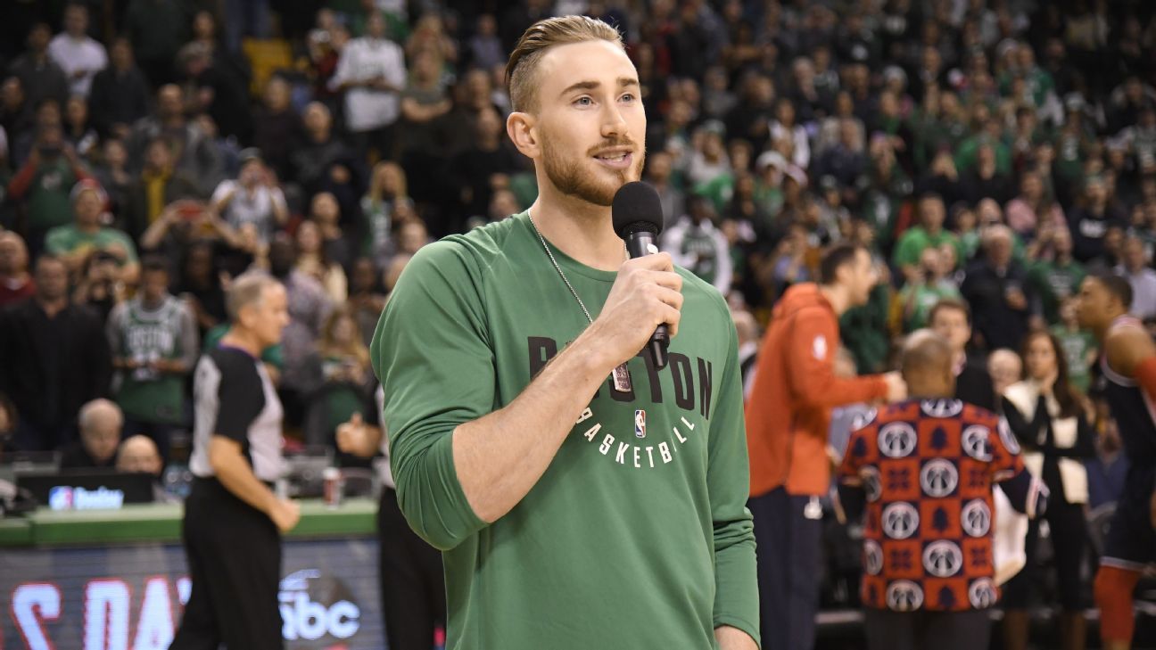 Boston Celtics forward Gordon Hayward rules out return in 2017-18