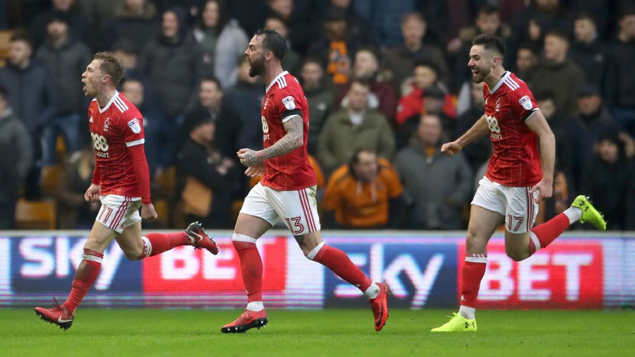 Wolves suffer shock defeat to Nottingham Forest as Millwall comeback