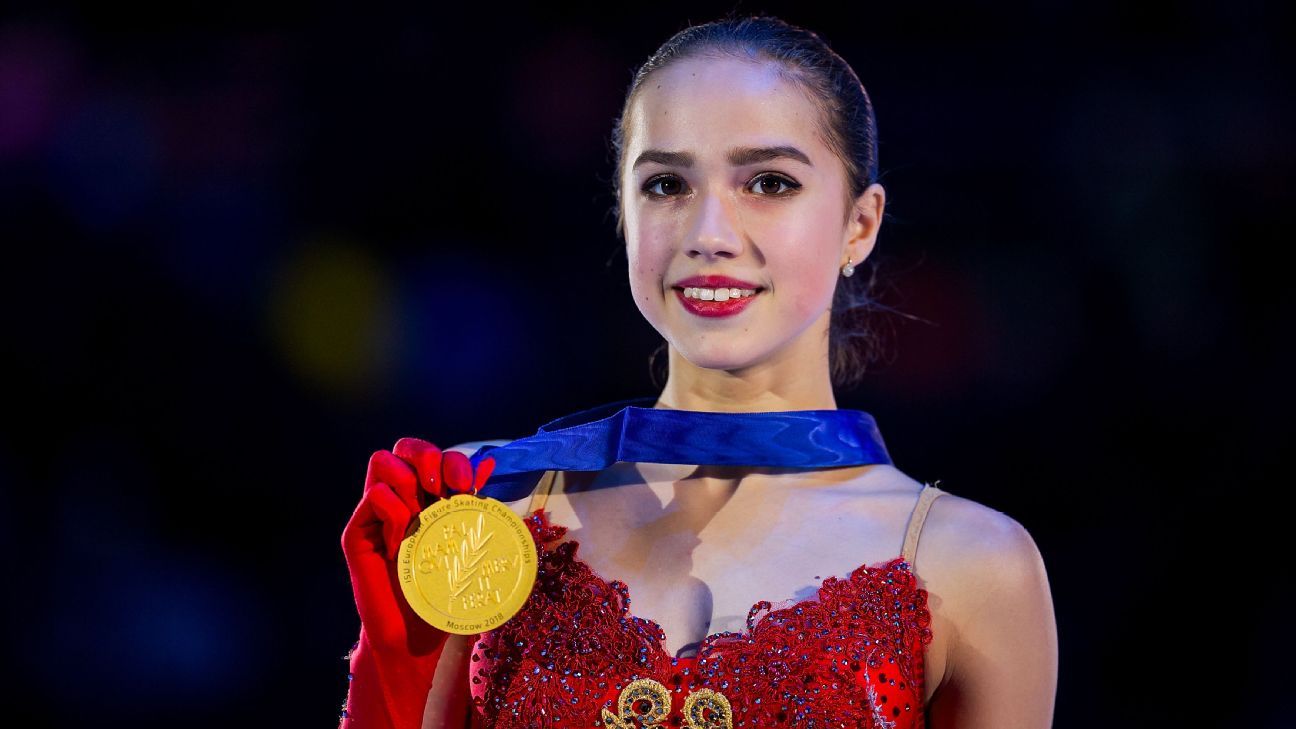Russian Alina Zagitova takes gold at European Figure Skating Championships ESPN