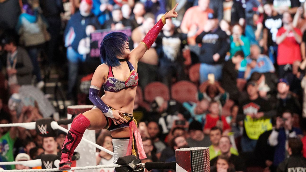 Wwe Royal Rumble Asuka Wins The First Womens Royal Rumble Ronda