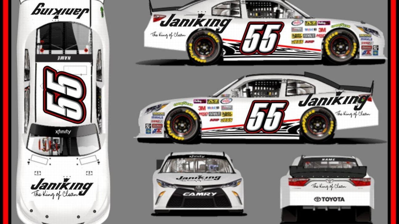 JP Motorsports announces three race deal with JaniKing ESPN