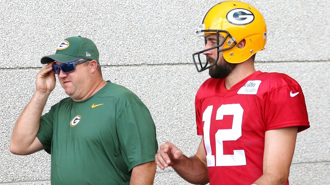 Aaron Rodgers miffed Green Bay Packers didn't bring back QB coach Alex Van  Pelt