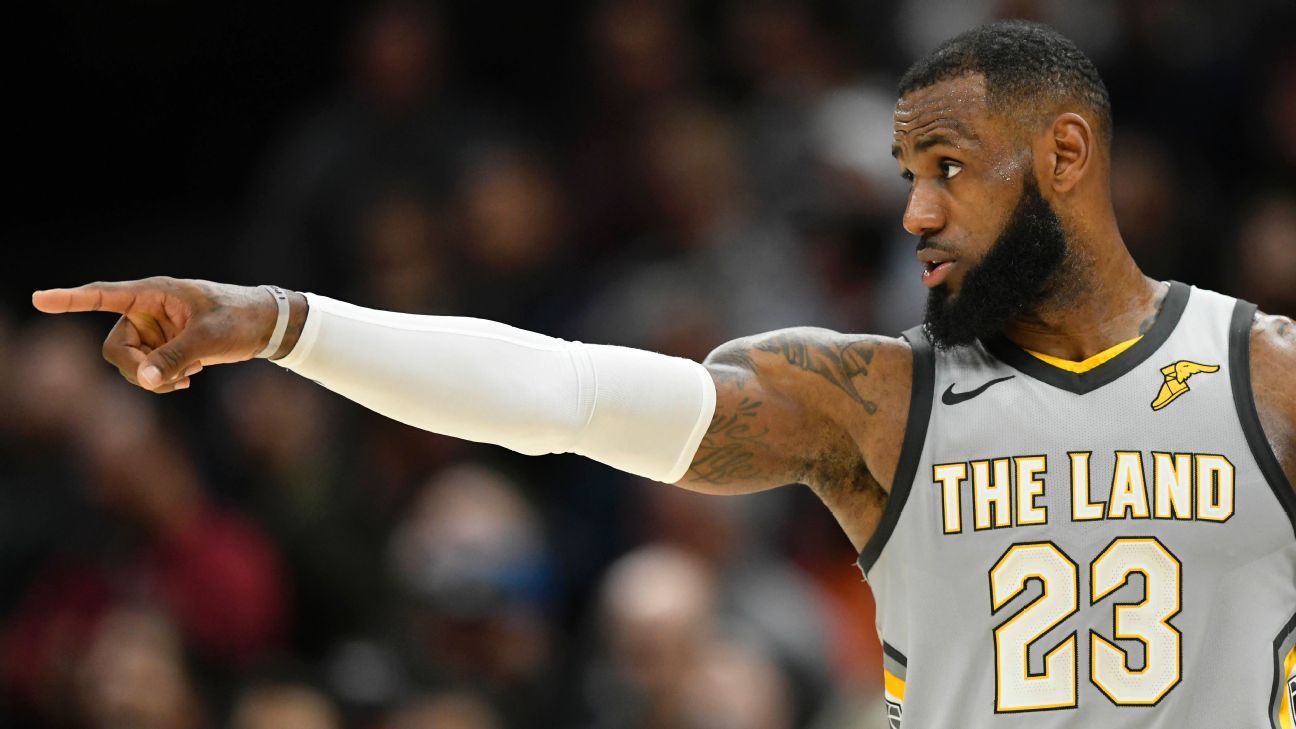 LeBron James says 'there's no shade' on former Cleveland Cavaliers  teammates after trades