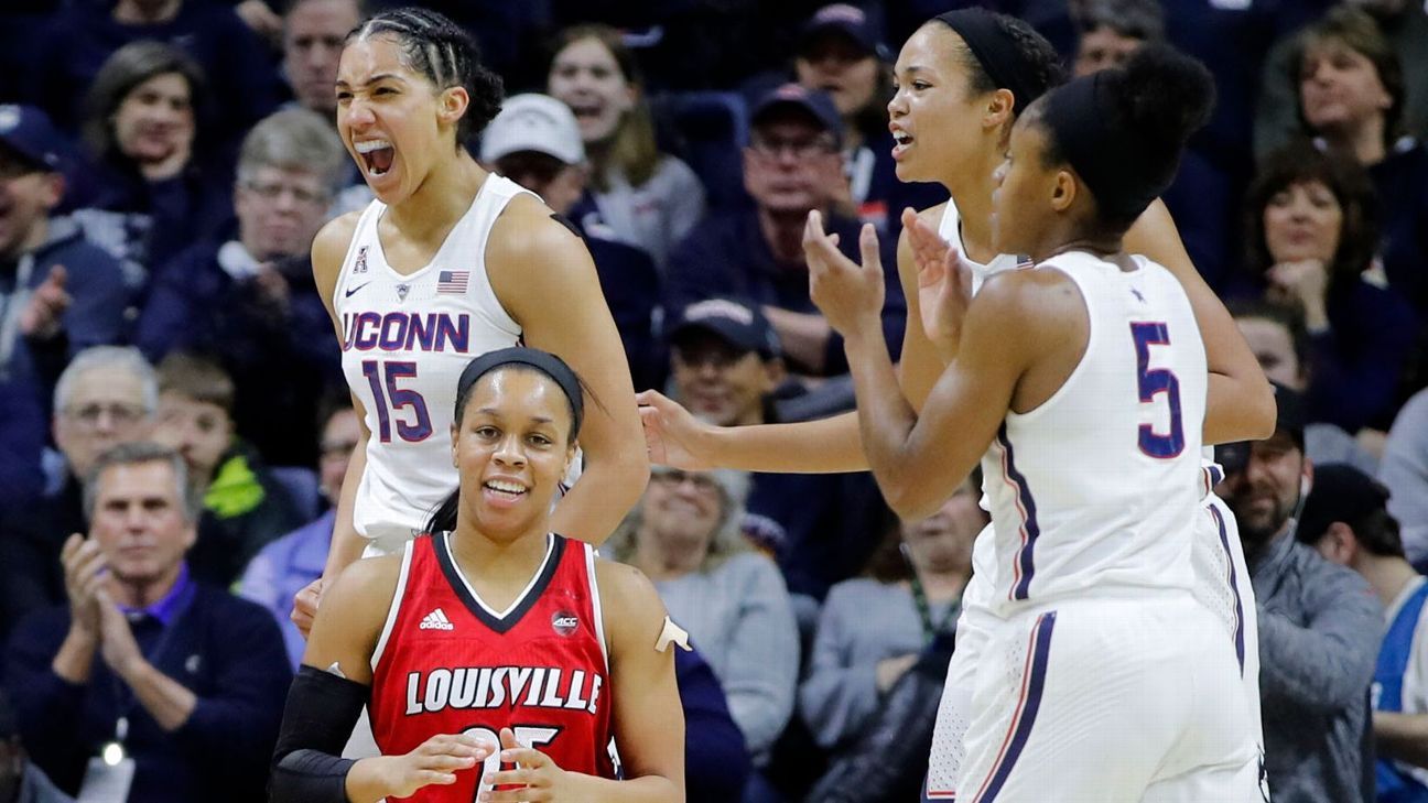 UConn Huskies still top team in AP women's basketball poll - ESPN