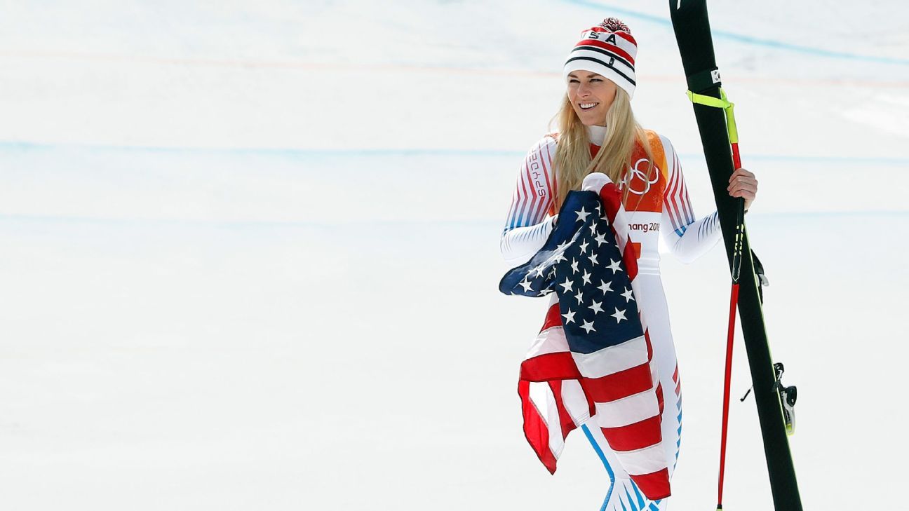 It S Not How Many Times Lindsey Vonn Fell It S How Many Times She Got Back Up Espn