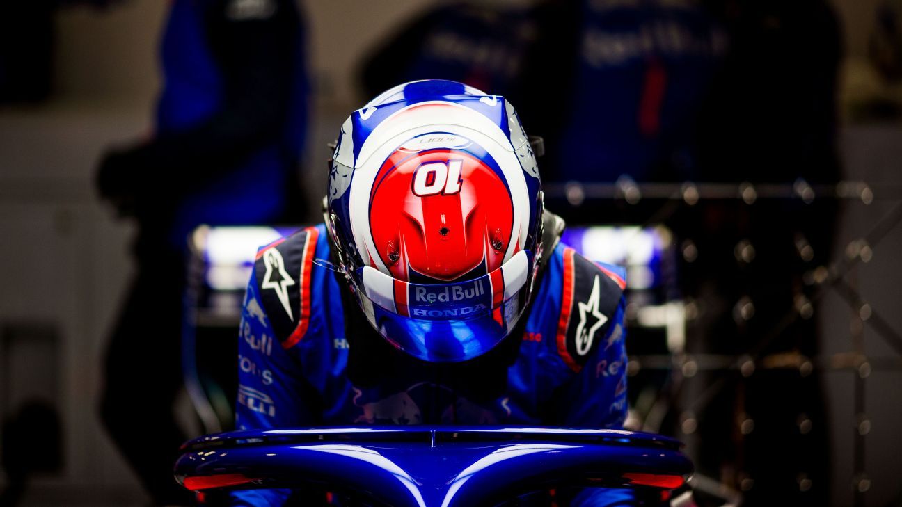 Toro Rosso's Pierre Gasly ripped race suit on Halo - ESPN