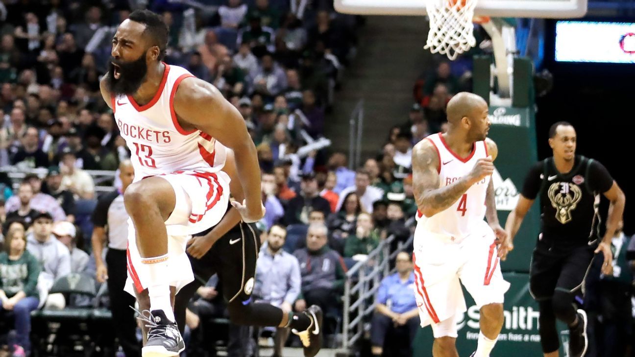 NBA Houston Rockets run winning streak to 17 straight ESPN