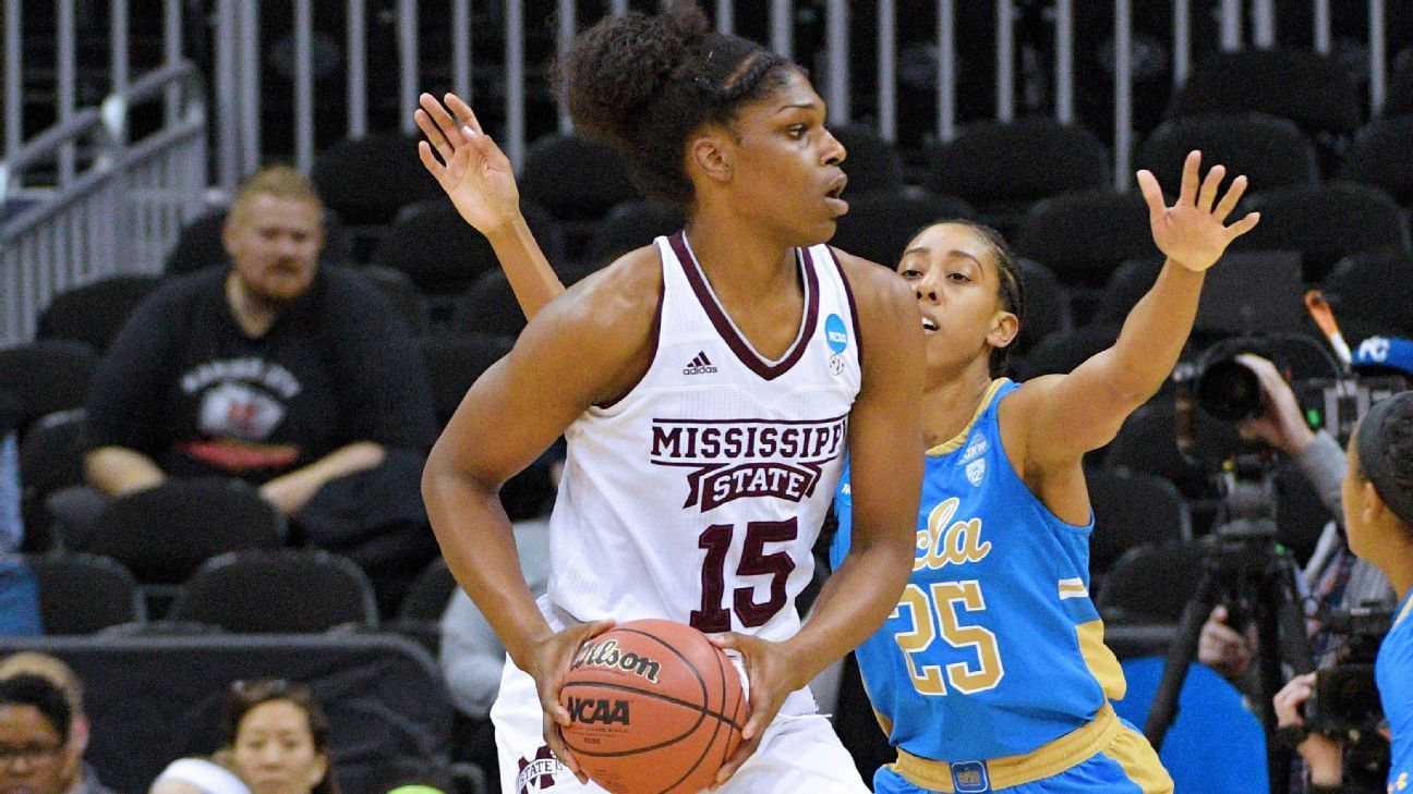 Women's NCAA tournament Mississippi State Bulldogs beat UCLA to
