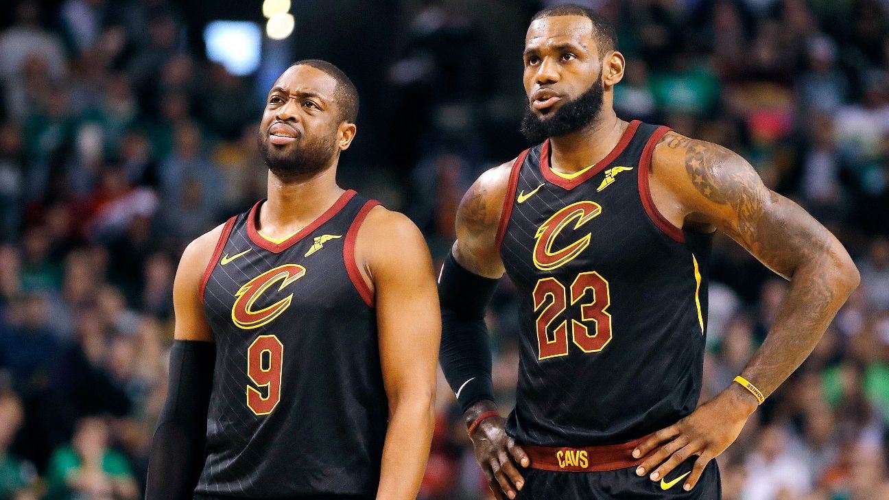 dwyane wade lebron james cleveland